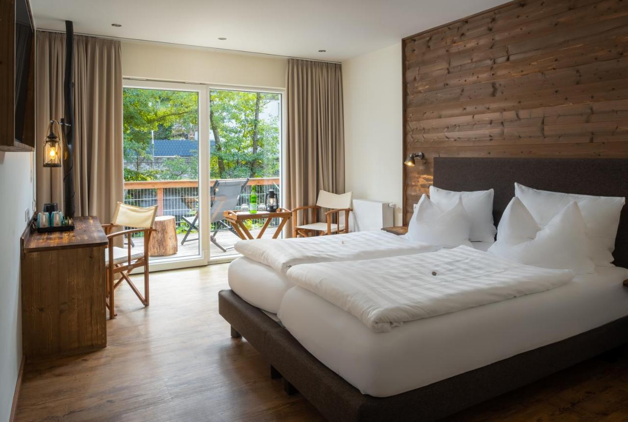 רובלנד Bodetaler Basecamp Lodge - Bergsport- Und Naturerlebnishotel מראה חיצוני תמונה