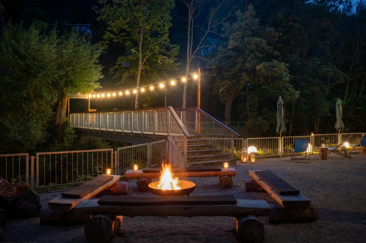 רובלנד Bodetaler Basecamp Lodge - Bergsport- Und Naturerlebnishotel מראה חיצוני תמונה