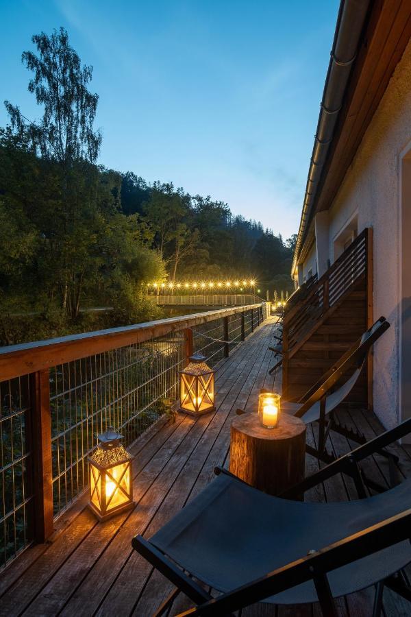 רובלנד Bodetaler Basecamp Lodge - Bergsport- Und Naturerlebnishotel מראה חיצוני תמונה